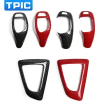 Carbon Fiber ABS Cover Sticker for BMW #6