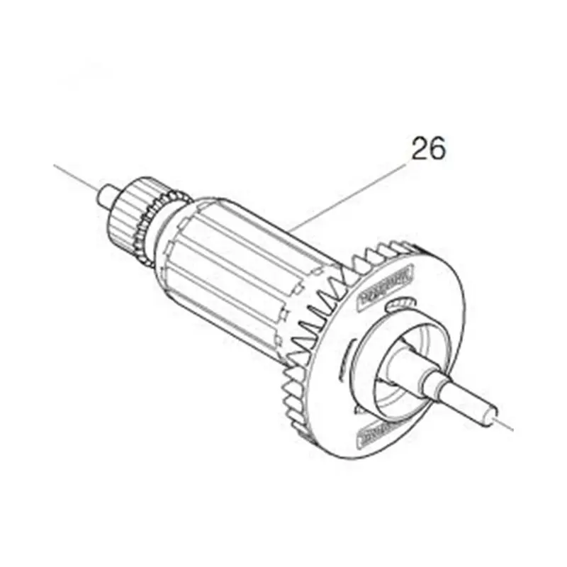 Armature 518691-8 220-240V Rotor For Makita UC4041A UC3541A UC3041A