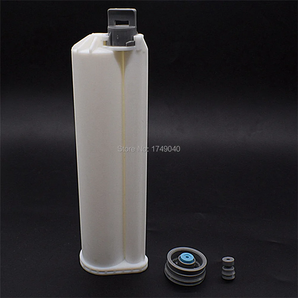 75ml Dual Cartridge Dispenser AB Glue Tube 10:1 AB Epoxy Glue Empty Cartridge for 75ml 10:1 Glue Gun Manual Caulking Gun Tools