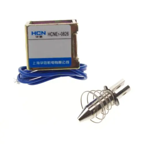 1 x Pull Hold/Release 3-5mm Stroke 1Kg Force Electromagnet Solenoid Actuator 24V