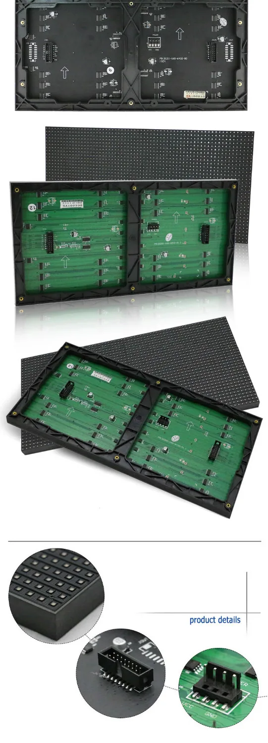 P5 Hd Indoor Full Color Led Module 1/16 Scan Smd 3in1 Rgb 320*160Mm 64*32Pixels led Display, pin2dmd Indoor Rgb Led Schermen