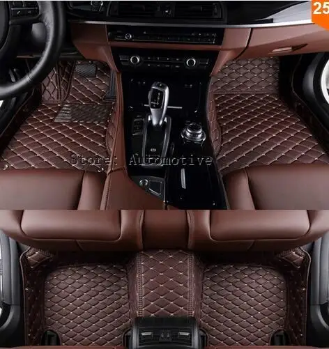 2015 Newly & Free shipping! Custom special floor mats for Jeep Cherokee 2015 waterproof non-slip carpets for Cherokee 2014