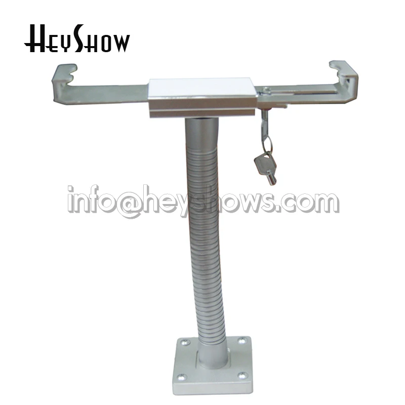 Tablet Security Lock, iPad Display Stand, Flexible Tablet Holder Lock, Lockable Kiosk, Desktop Anti Theft for 7-10.1 