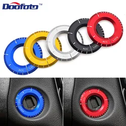 Doofoto-chaveiros do botão do motor para Mercedes Benz E E200, E300, E320L, GLK, GLA 2019, interior do carro acessórios decorativos