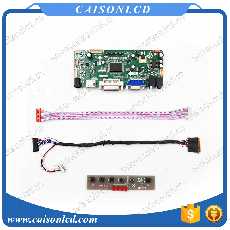 NT68676 LCD controller board support  DVI VGA AUDIO for LCD panel 10.1 inch 1280X720 with B101EW01 V0_V1_V2