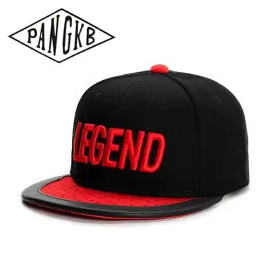 PANGKB Brand LEGEND CAP spring autumn red snapback hat hip hop Headwear for men women adult outdoor casual sun baseball cap
