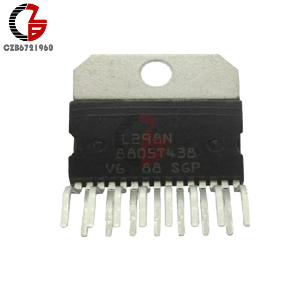 L298N ST DUAL FULL BRIDGE MOTOR DRIVER IC ZIP-15