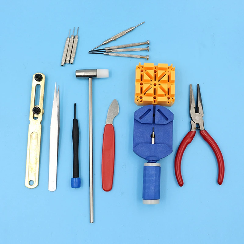 1 Set Watch Tools Watch Opener Batterty Change Tool Kit Pry Screwdriver Clock Watch Repair Tool Watchmaker Tools Parts  #D