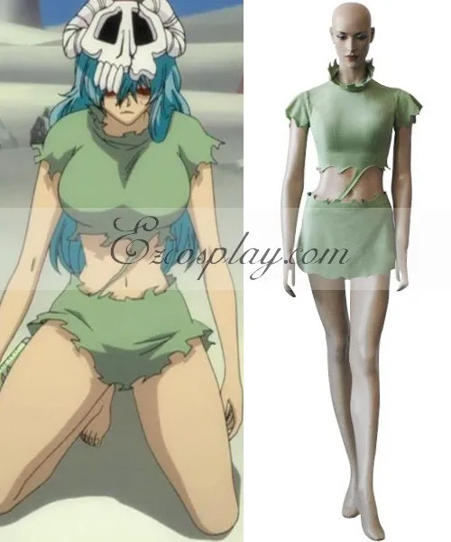 Bleach Ex-Tercera Espada Nel Tu Cosplay Costume E001