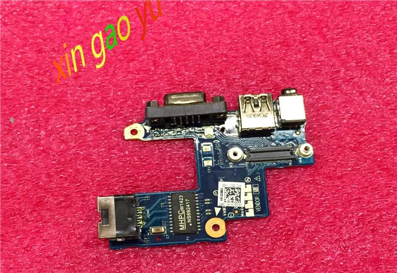 

For Dell E5440 USB Audio LAN VGA Port Board 0G1WYK CN-0G1WYK G1WYK LS-9832P 100% Tested OK