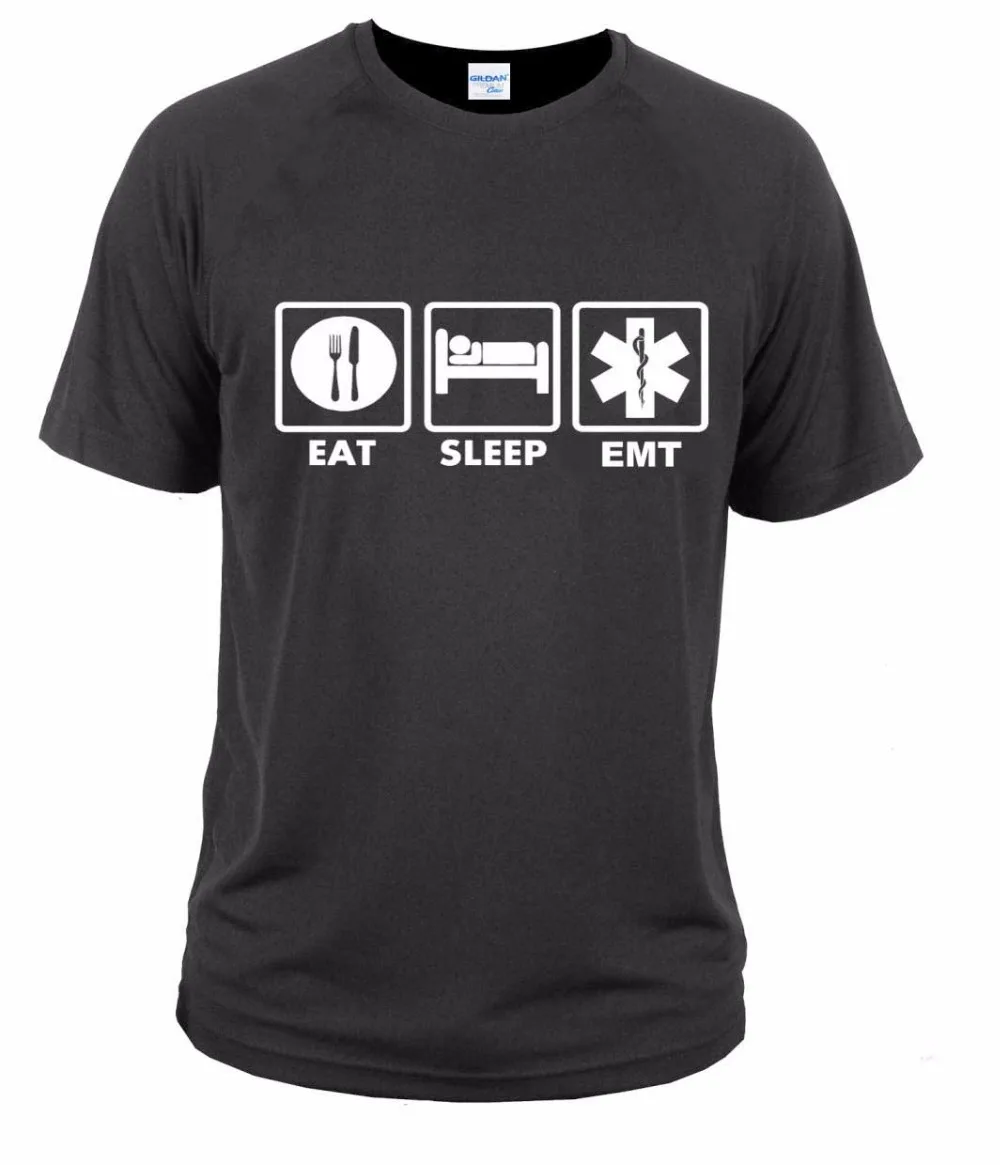 Newest Style 3D Printed Men T Shirt EMT | Emergency Medical Technician , Paramedic logo Tee Shirts