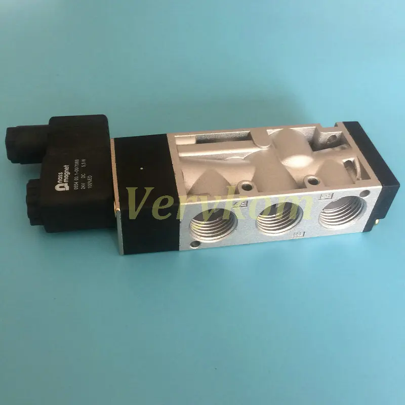 Mindman Type Solenoid Valve DC 12V 24V AC 110V 220V 2 Position 5 Way 2/5 MVSC-460-4E1 MVSC-220-4E1 MVSC-260-4E1 MVSC-300-4E1 E2