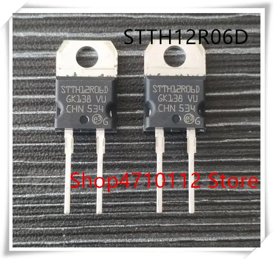 NEW 10 шт./лот 12A 600V STTH12R06D STTH12R06 IC