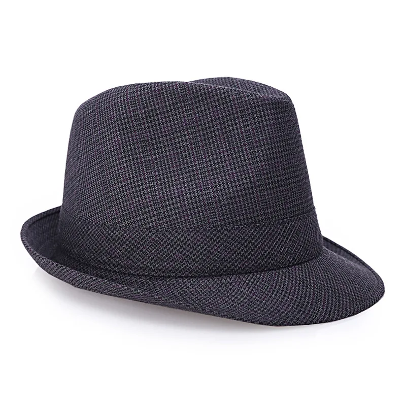 England Retro  Top Jazz Hats for Men  4 Size 57 58 59 60CM Straw hat New Fashion Women Men Sunhat Gentleman