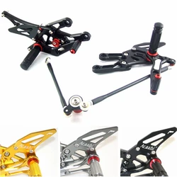 CNC Adjustable Rear Set Rearsets  For HONDA CBR600RR 2003 04 05 2006 CBR1000RR 2004 2005 2006 2007 Foot Rest