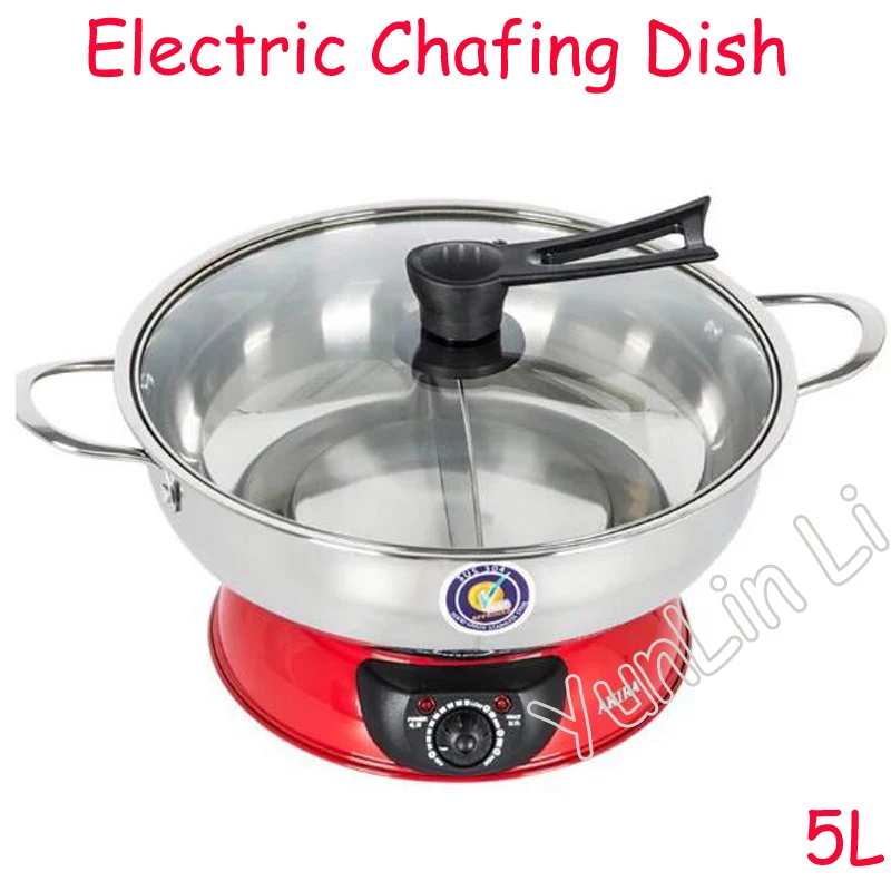 5L Electric Chafing Dish Multi-Function Split-Type Electric Hot Pot With Large Capacity Stainless Steel Pot KL-S42/SG PRO