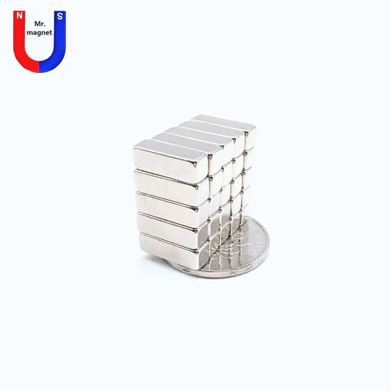 Bulk 30pcs 14x5x5 magnet cuboid 14*5*5 block magnet 14x5x5 mm super strong rare earth permanent neodymium magnets