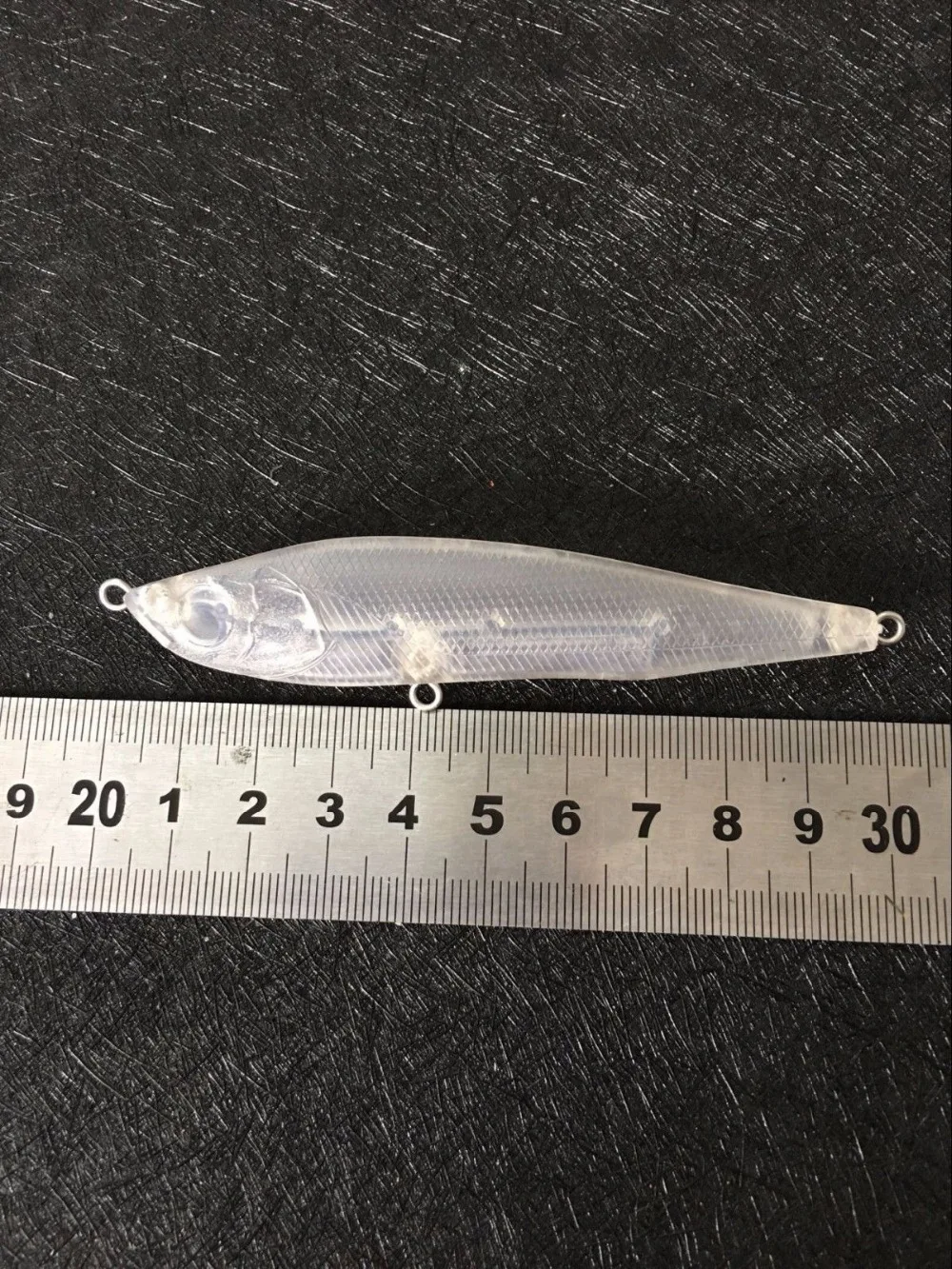 10pcs Unpainted Fishing Lure Body 4 Inch 2/3 OZ Blank lures JS#342