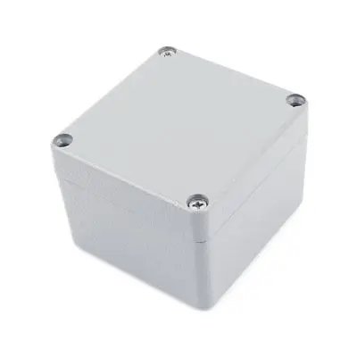 80mm x 76mm x 57mm Aluminium Alloy Dustproof IP65 Sealed Electrical Junction Box