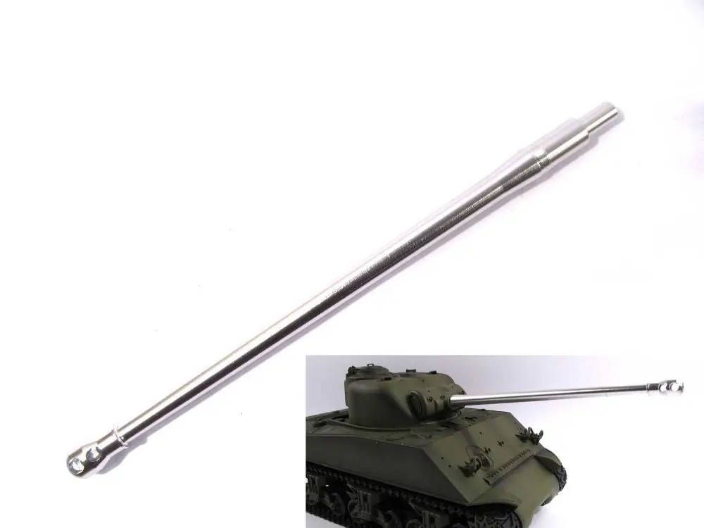 

New Mato metal upgrade tank part Sherman firefly barrel for Heng Long 1:16 1/16 3898-1 Sherman M4A3 rc tank