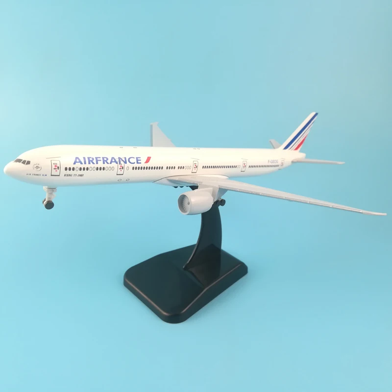 

Concorde AIR FRANCE Airlines B747 Boeing 777 20cm Alloy Metal Model Airplane Air W Stand Aircraft pulley landing gear Craft gift