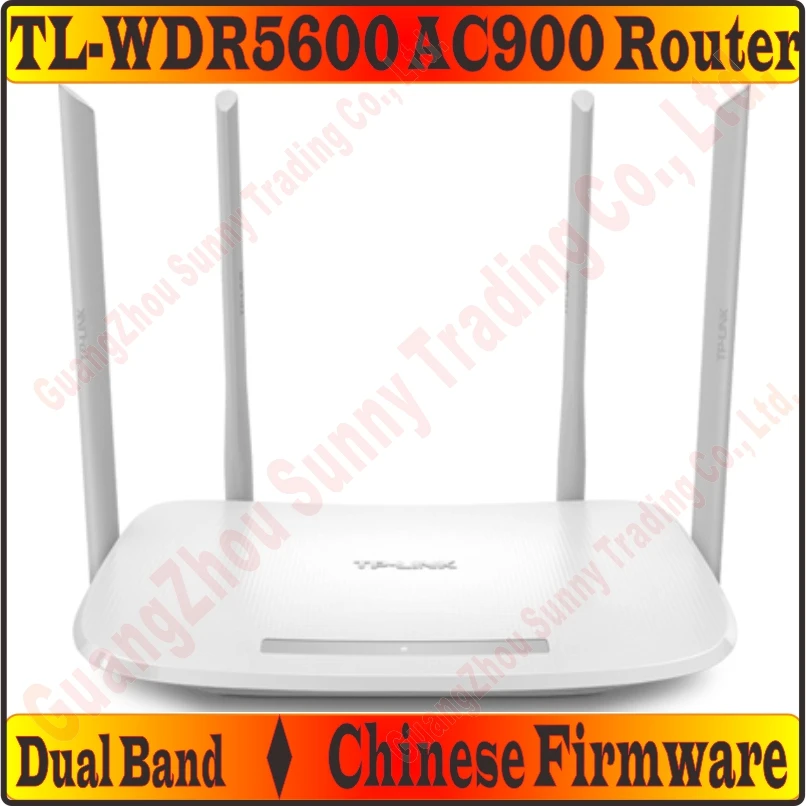 

[Chinese-Firmware] 4 External Antennas TP-LINK TL WDR5600 Wireless Router 802.11AC900Mbps Dual Band Gigabit AC900 Huge WiFi