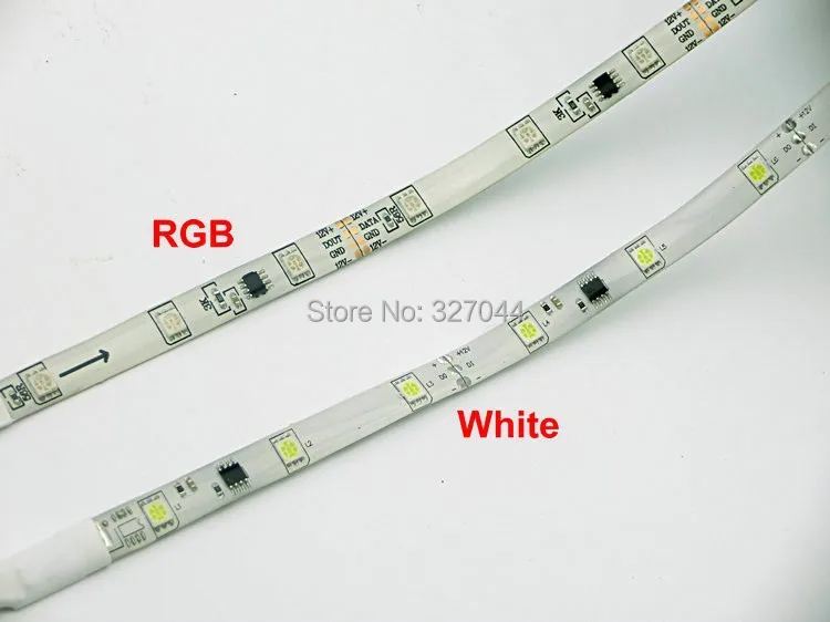 100m/lot NO-need Controller Dream Magic WS2811 5050 LED Strip Color DC12V 60LED/m IP65 Waterproof RGB Full Color White