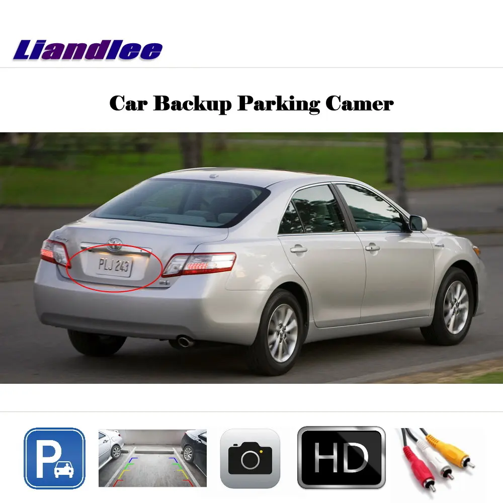 HD Reverse Parking Camera For Toyota Camry XV40 2006 2007 2008 2009 2010 2011 Backup Rear View CAM Work With Car Factory Screen