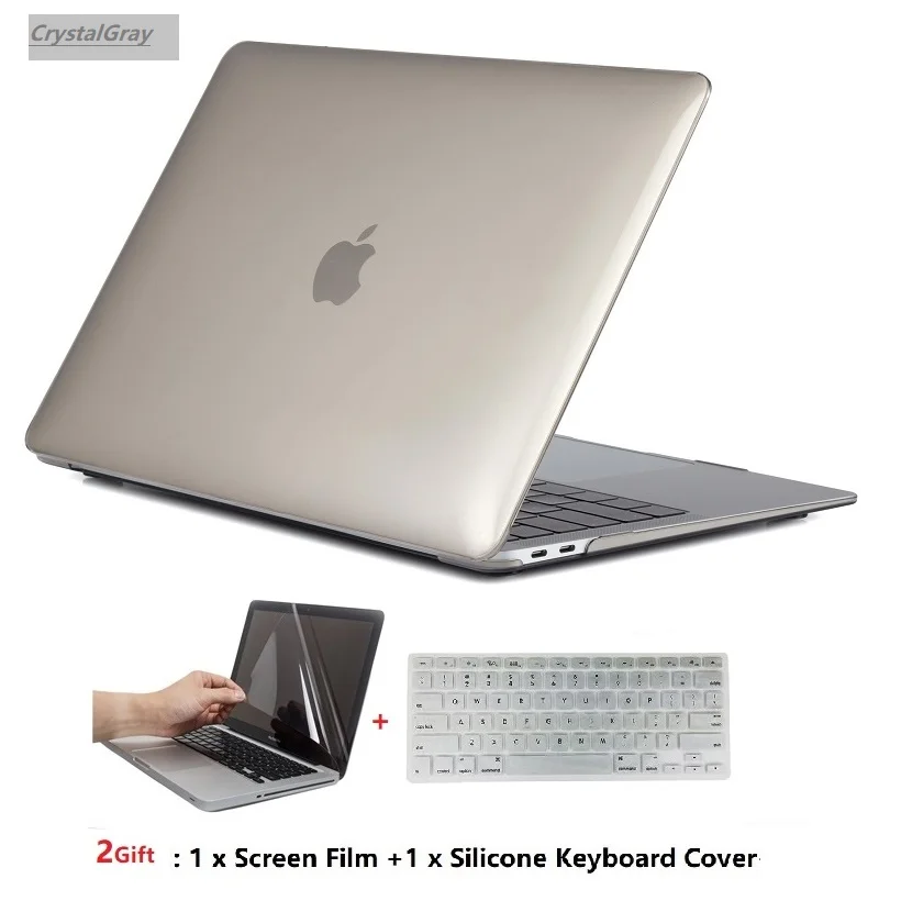 

New Plastic shell Hard Case Cover For Apple MacBook Pro 13 inch Case 2019 2018 2017 2016 Release A2159 A1989 A1706 A1708