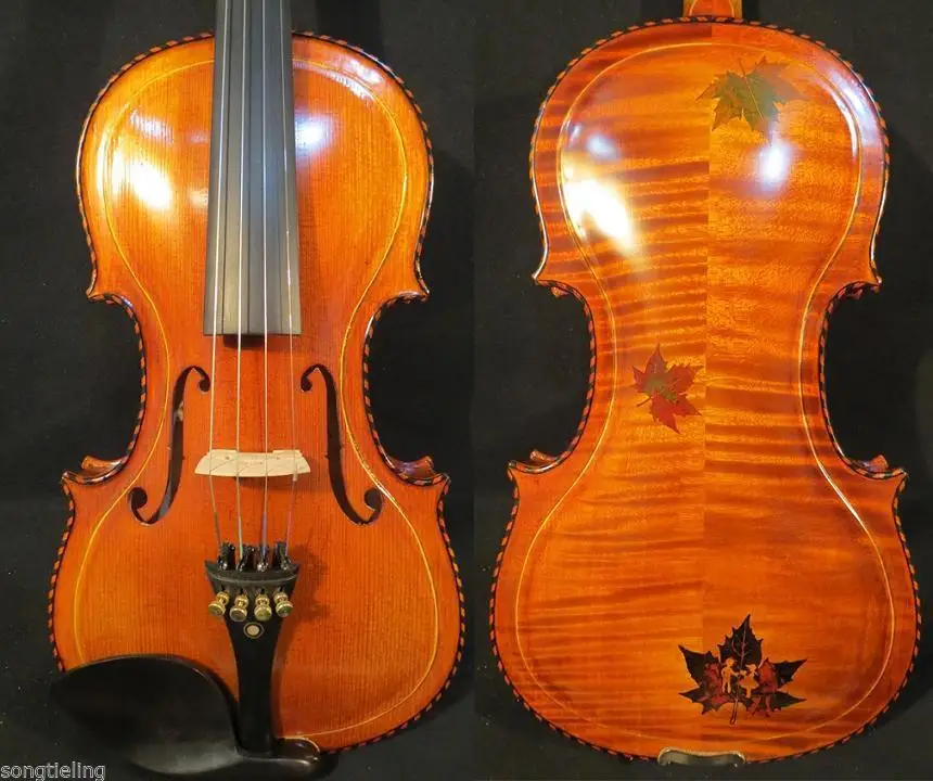 Strad Style SONG Brand master inlaid violin 4/4 of concert #10224