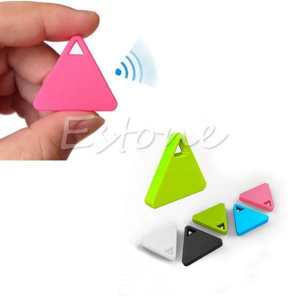 Portable Hot Bluetooth Tracker GPS Locator Antilost Tag Alarm For Car Pets Child Black Drop shipping