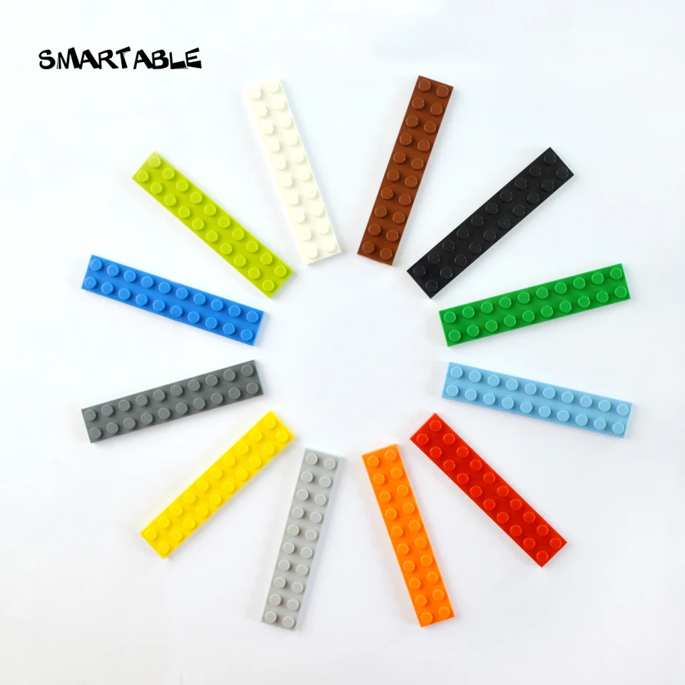 Smartable piastra 2X10 Building Blocks parti LOGO fai da te giocattoli educativi creativi compatibili principali marche 3832 MOC giocattoli 35 pz/lotto