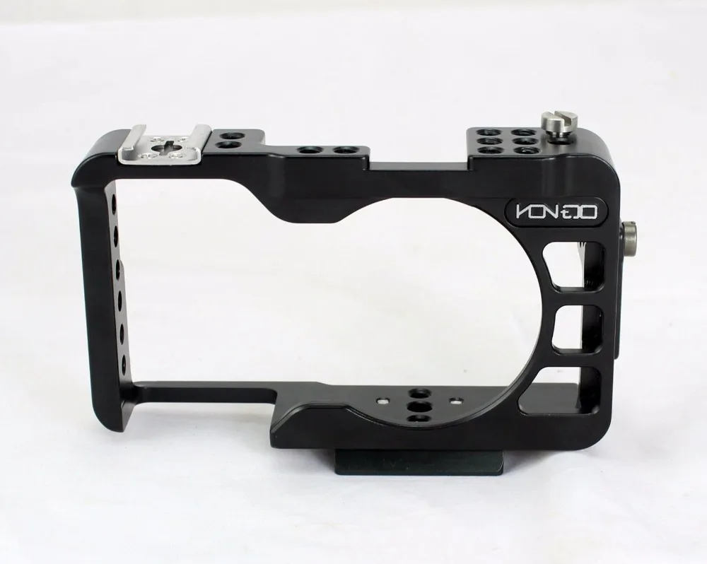 HONTOO A6300 A6500 cage rig DSLR A6 RIG 15mm rail system with 1/4 screw hole FOR SONY A6300 A6500