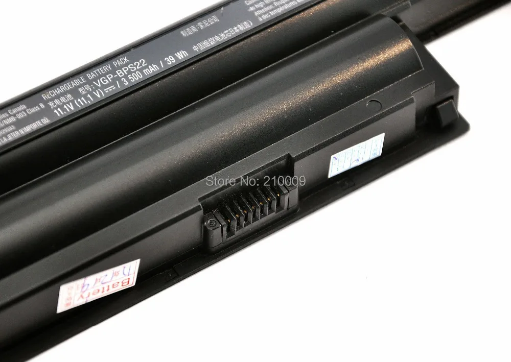 Original laptop battery for VGP-BPS22 VGP-BPL22 VGP-BPS22A VGP-BPS22/A Battery BPS22 6Cells