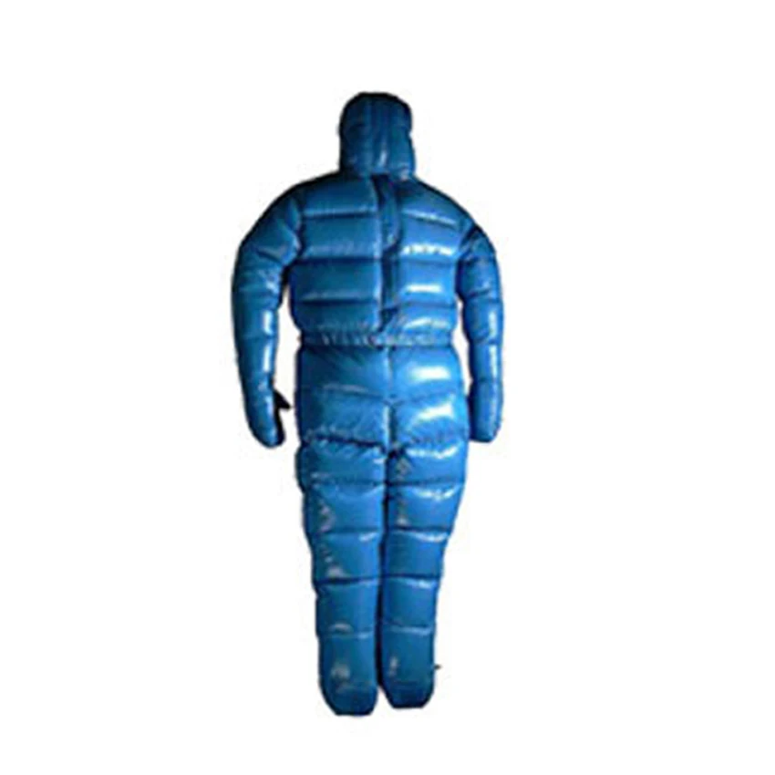 Professional Polar Expedition Camping In Cold Areas 2000g White Goose Down Filling Winter Suit Jacket Schlafsack