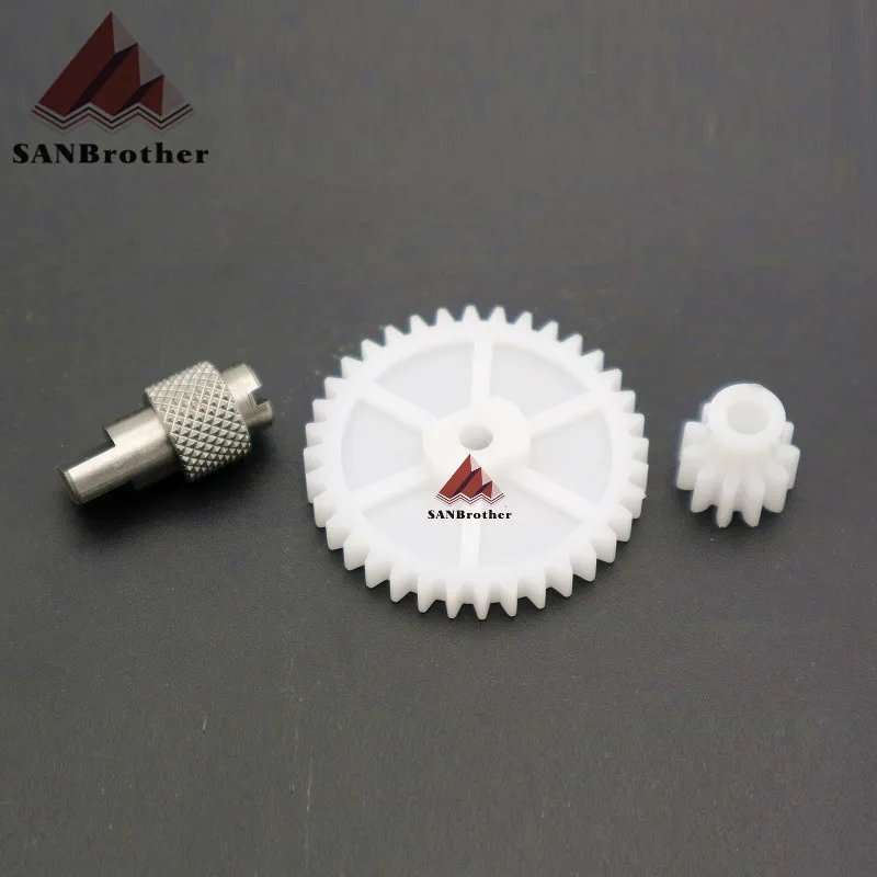 Hot! UM2++ Extended UM2 Extruder Gears Rods 1.75/3mm UM3 extruder Feeder Gear Wheel Wholesale.