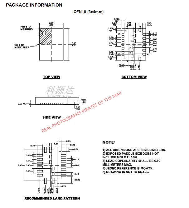10 개/몫 MP8606DL-LF-Z QFN-18 MP8606DL MP8606 8606 재고