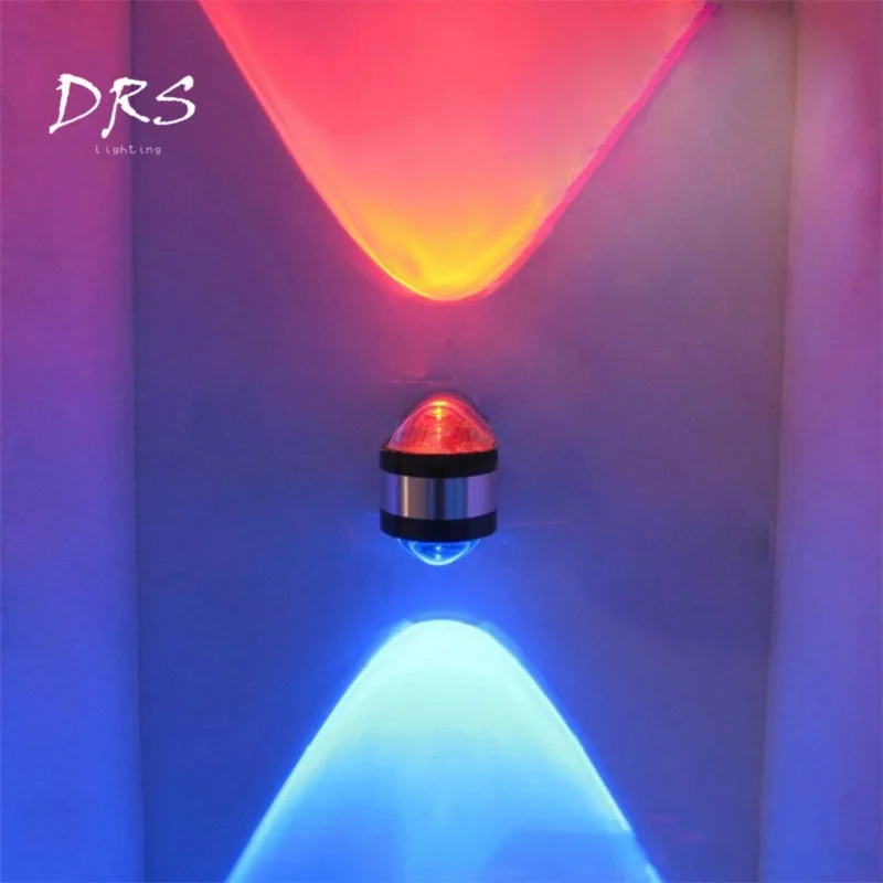 Dazzle Wall Lamp Double Sided Crystal Hemispherical Wall Lamp LED Aisle Lamp Aluminum Hotel Bar Decor Home Light Fixtures