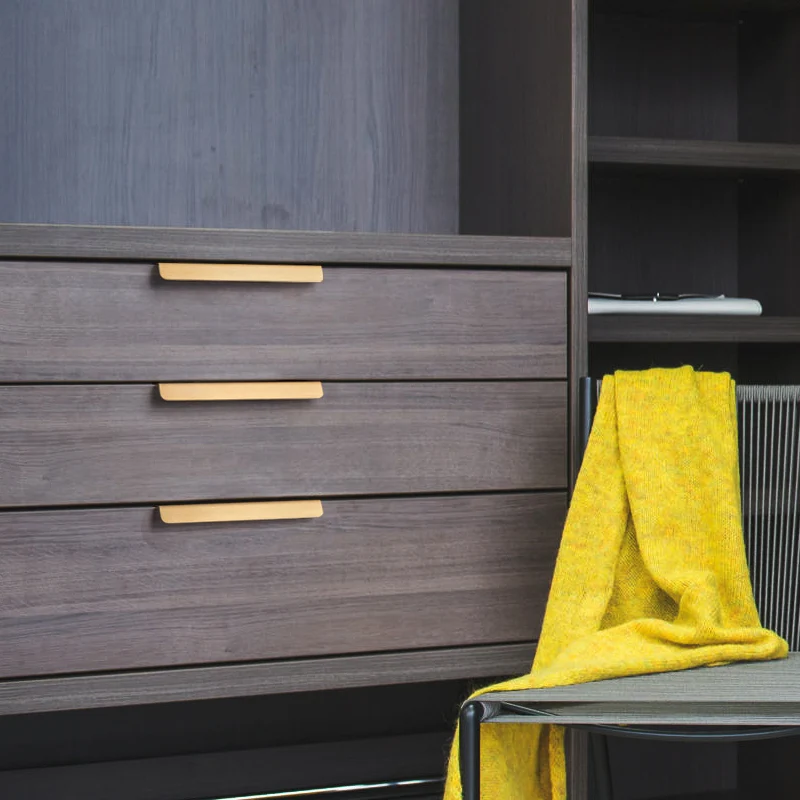 Brass Hidden Handle Tatami Handles Rotating Platform Invisible Handle for Kitchen Cabinet Drawer