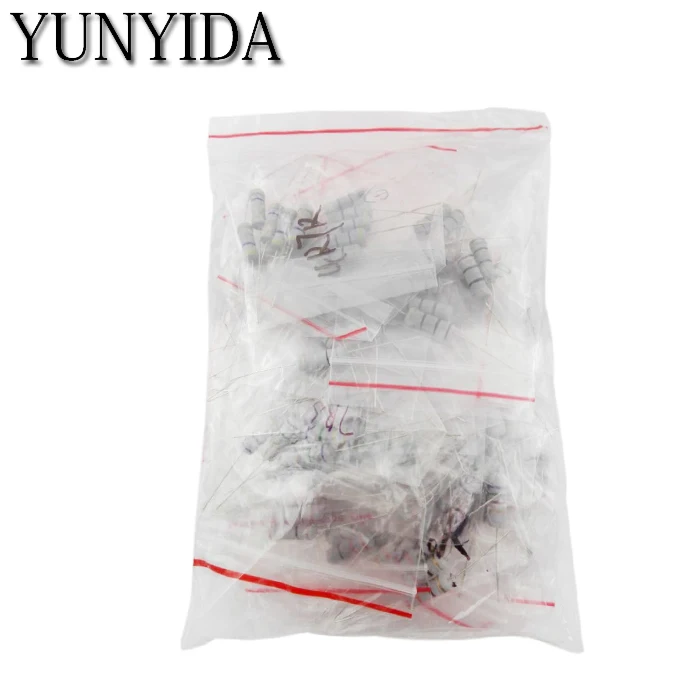 New Carbon Film Resistor Kit 2W  5%  0.1R -750R ohm 30Kinds *5pcs= 150PCS/Set