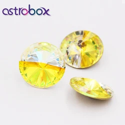 Strass Crystal Stone Glass Rhinestones Round Stones for clothing Loose Rhinestones gule On Garment applique Stones for Jewelry
