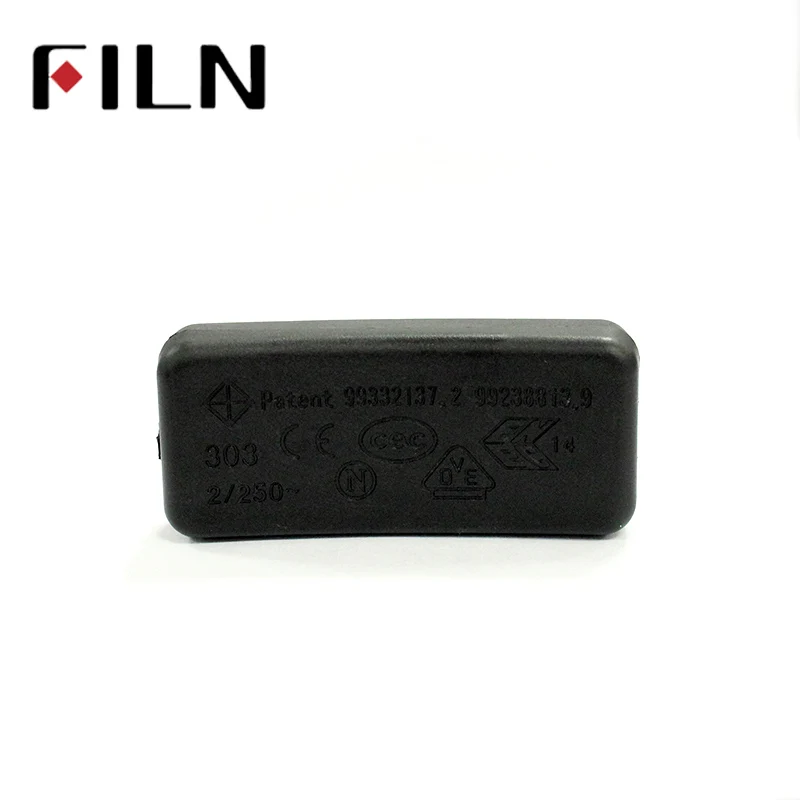 FILN 303 Universele Schakelaars AC 110-250 v 2A Inline Verlichting Lamp Plastic In Line Cord Rocker Switch