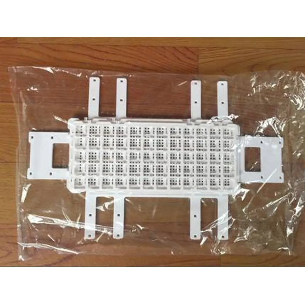 60 piece Test Tubes 20ml  (16x150mm ) Clear Plastic Test Tube Set with Caps and Rack