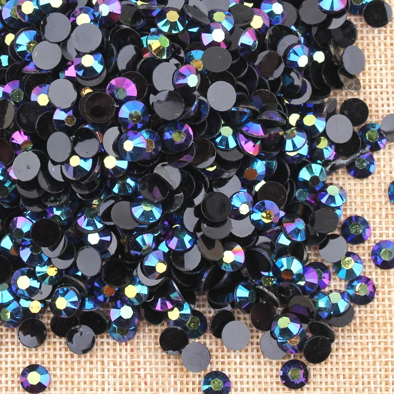 Alinacutle 20g Gems 4mm / 6mm Gems Card Shakers Diamond Flat Back Crystal Acrylic Gemstone Nail Art Sequins Garment Paper Craft
