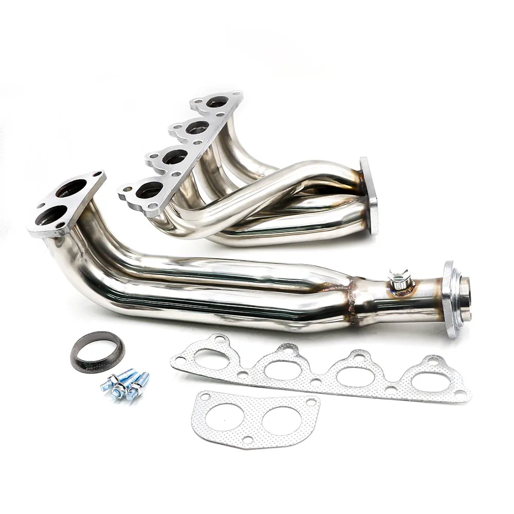 Stainless Steel Piping Header Manifold Exhaust For Honda Civic 88-00 EG EF EK EM Exhaust Header TT100753