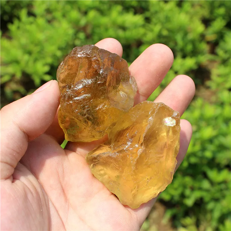 1/4lb Natural citrine crystal quartz stone nunatak sculpture decoration lucky ore energy chakra stones wholesale