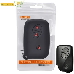 Silicone Car Key Case For Lexus IS IS250 GS300 IS220 LS460 RX350 RX450h CT200h Cover Keyless Remote Fob Shell Protector