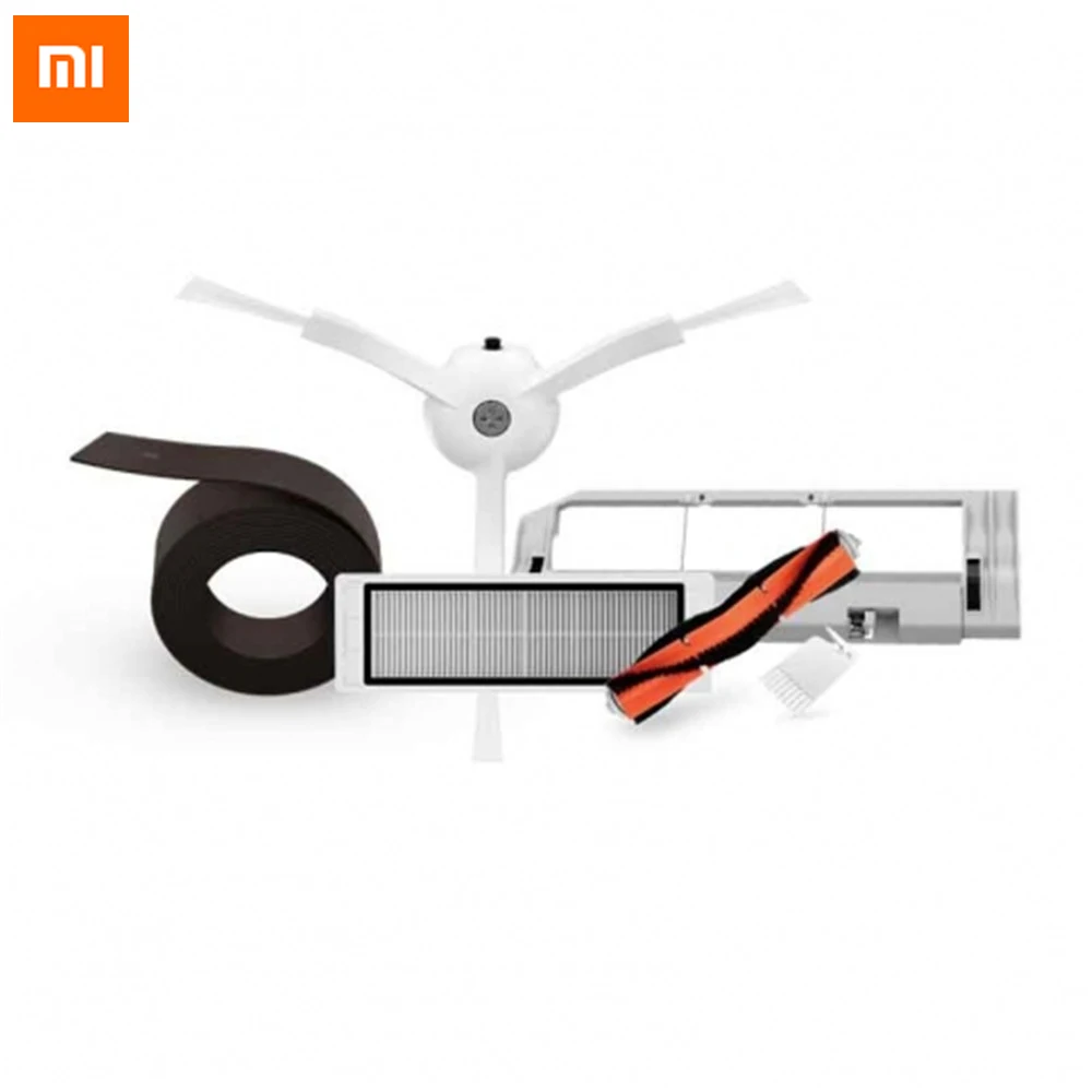 Xiaomi Robot Vacuum Cleaner Part Accessories Cleaning Spare Parts Kits Main Brush/Side Brush/HEPA Filter/Cleaning Tool Replace