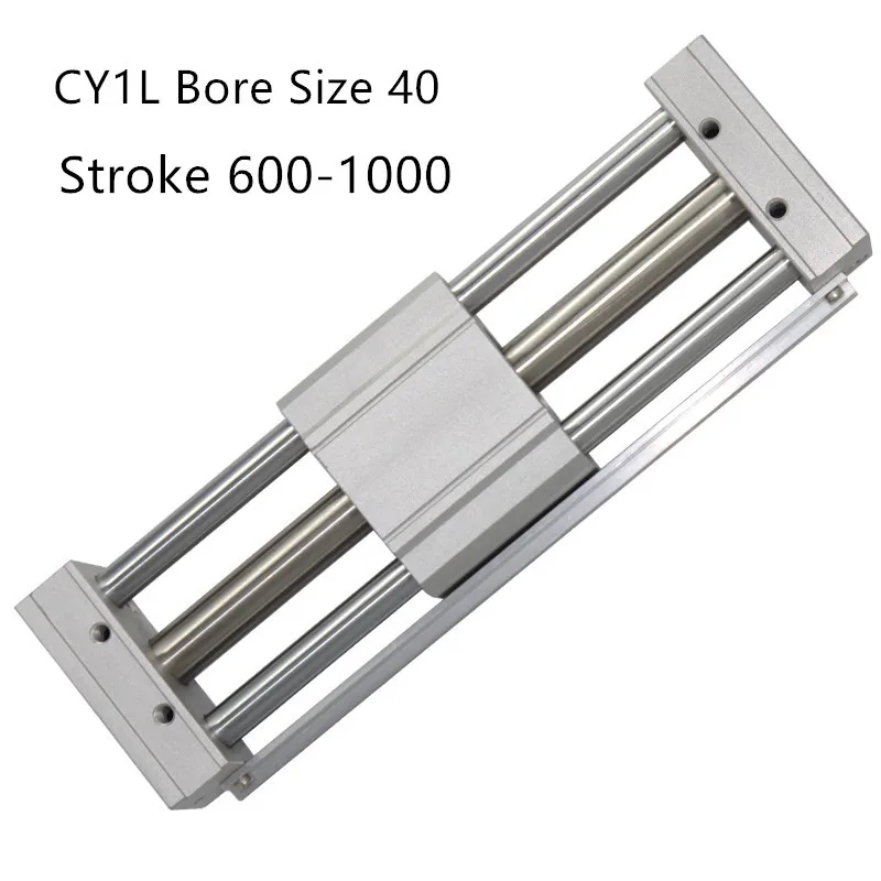 

CY1L CY1L40 RMTL Magnetically Coupled Rodless SMC Air Cylinder CY1L40-600 CY1L40-700 CY1L40-800 CY1L40-900 CY1L40-1000