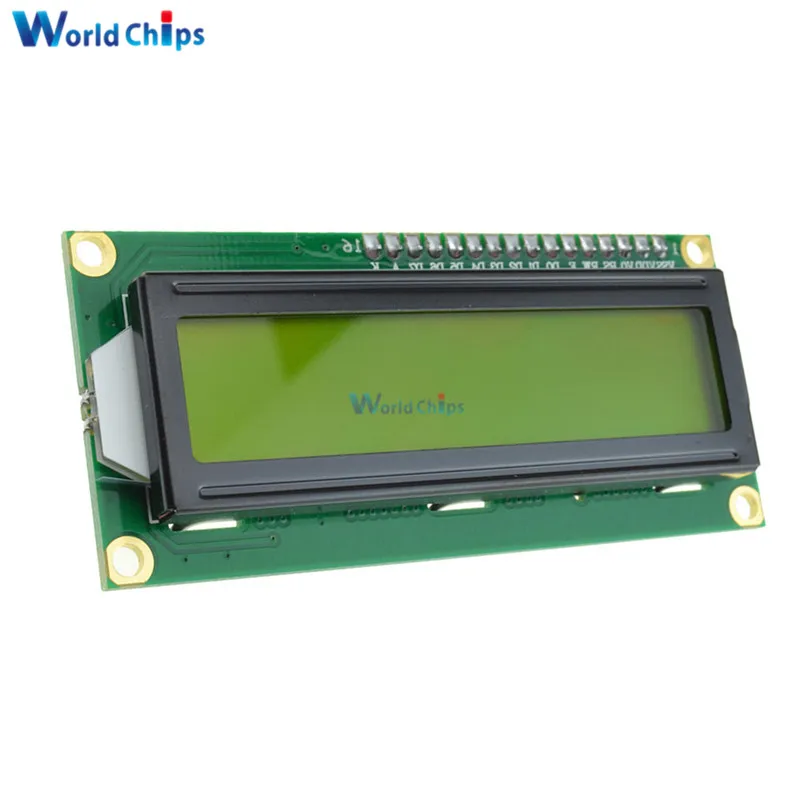 

LCD1602 1602 LCD HD44780 Screen Character LCD Display Yellow Blacklight TFT 16X2 LCD Module DC 5V